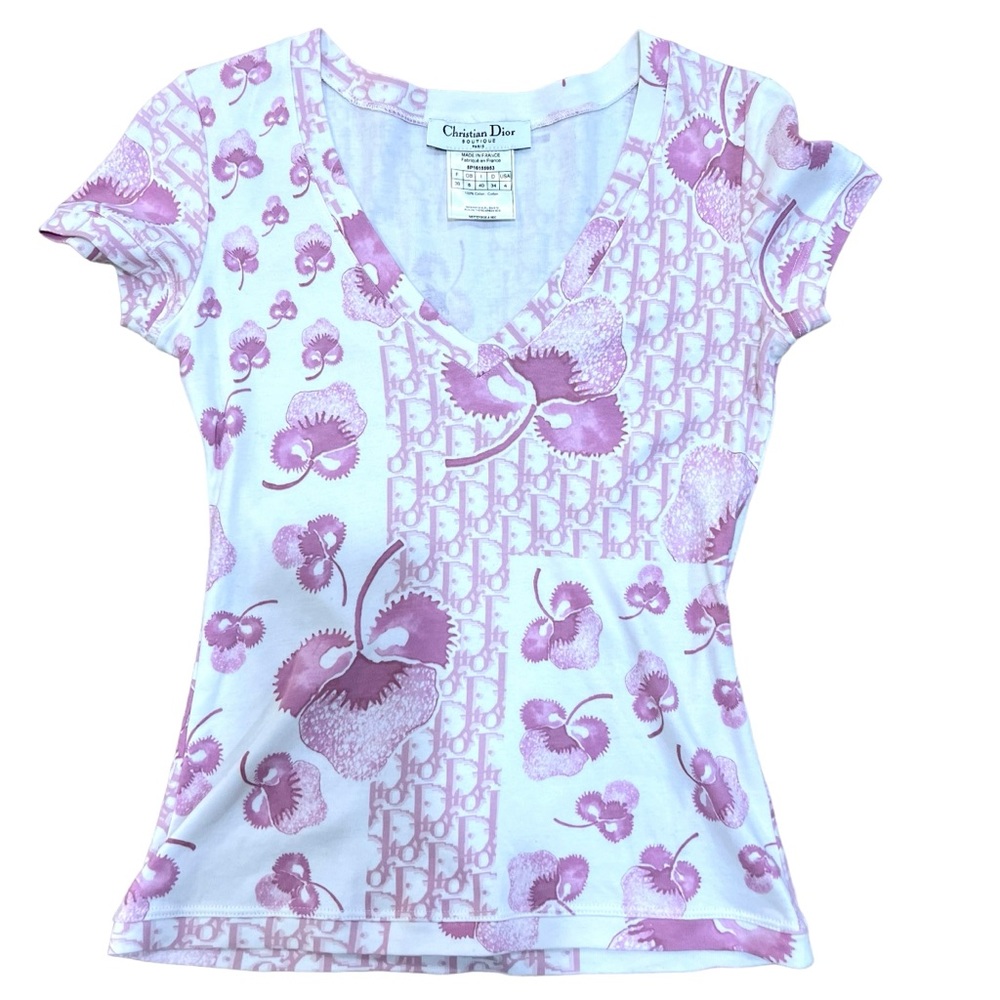 Christian Dior SakuraT-Shirt Size 4